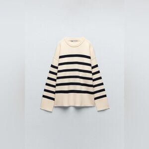 Zara Striped Knit Sweater